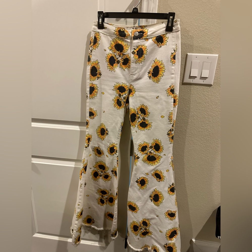 Sunflower flare jeans